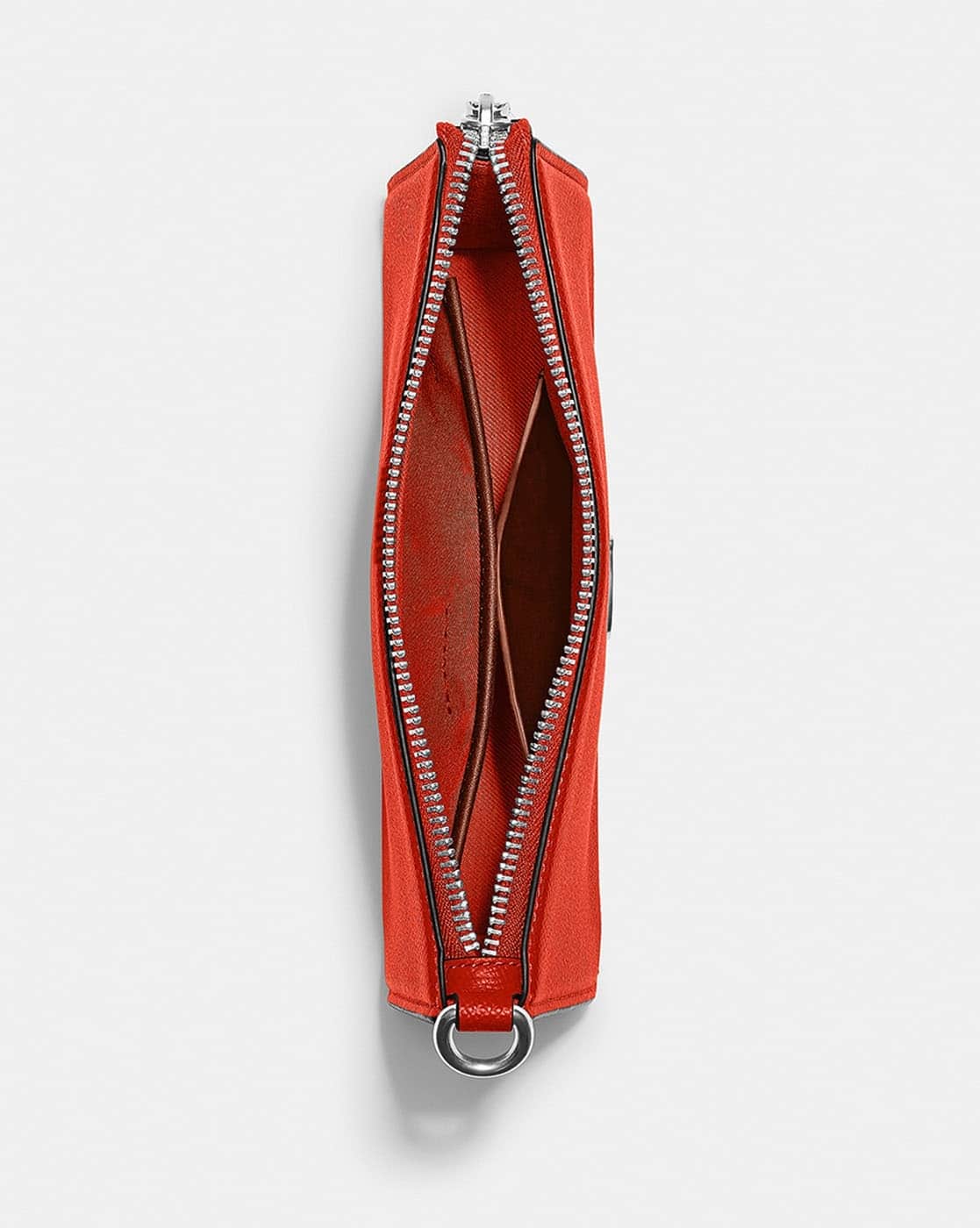 Buy Coach Pouch Bag with Signature Canvas Interior | Orange Color