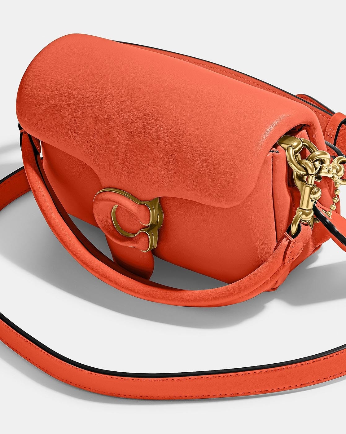 Orange COACH Clutches and evening bags for Women | Lyst