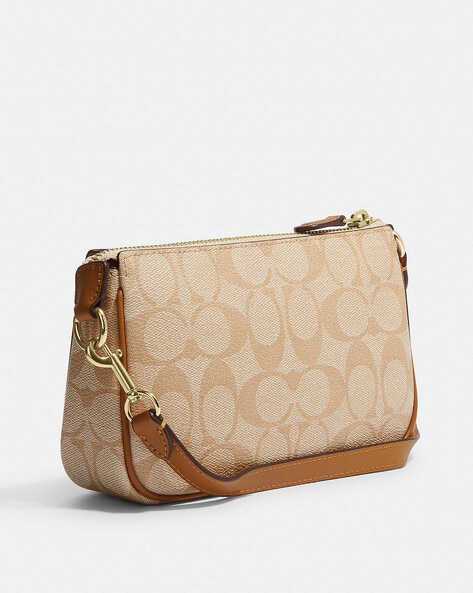 Coach Nolita 19 Sling Bag For Women (Beige, OS)