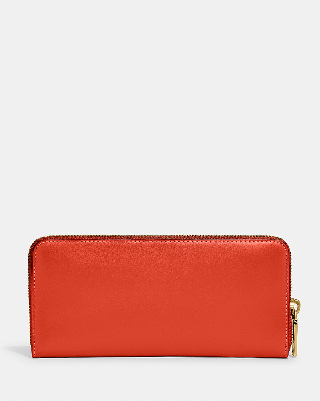 Orange store coach wallet