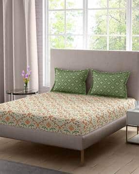 portico TC-210 Satin Bedsheet & Cotton Towel Combo Set-picture-20