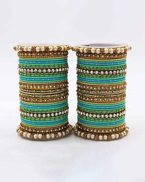Buy Aqua Bracelets Bangles for Women by Leshya Online