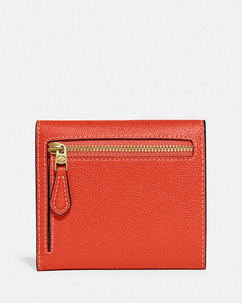 Buy Coach WYN Small Wallet Orange Color Women AJIO LUXE