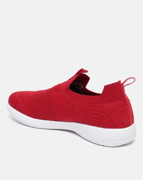 Red slip hot sale on shoes