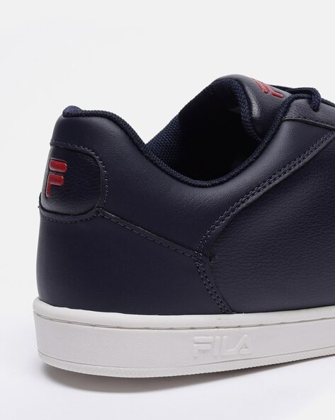 Fila leather court clearance shoe