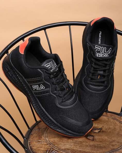 FILA Men Grand Ace Denim Lace-Up Shoes