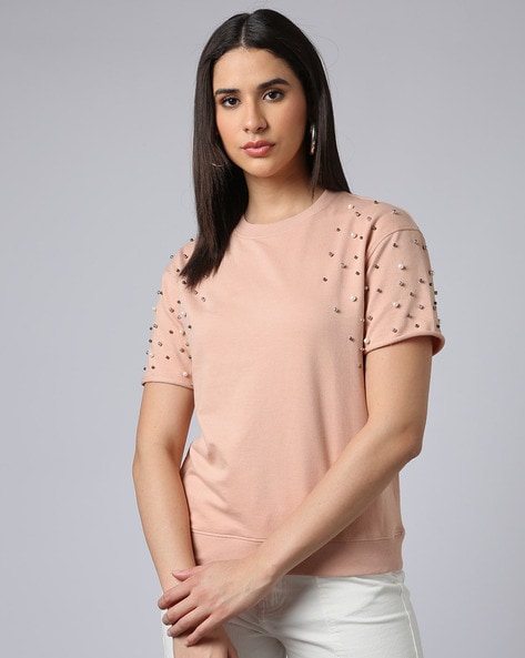 Buy Beige Sweatshirt & Hoodies for Women by Outryt Online