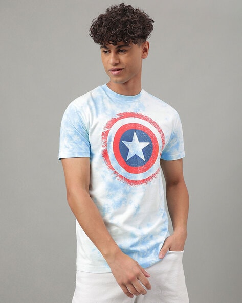 Regular Fit Printed Crew-Neck T-Shirt