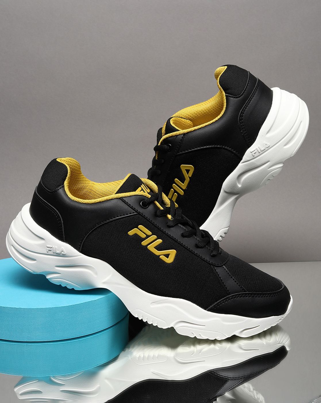 Buy Black Sports Shoes for Men by FILA Online