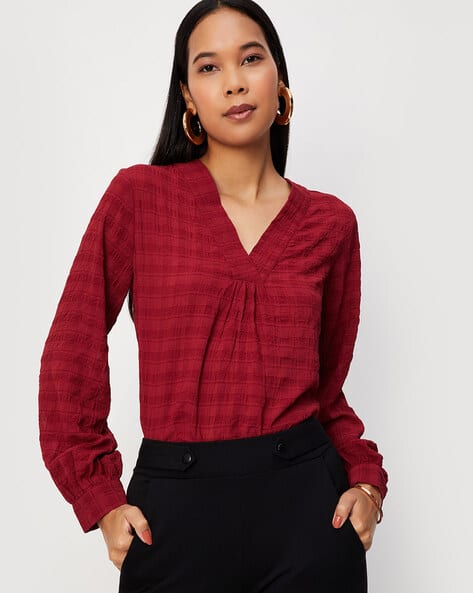 red tops max online shopping tops
