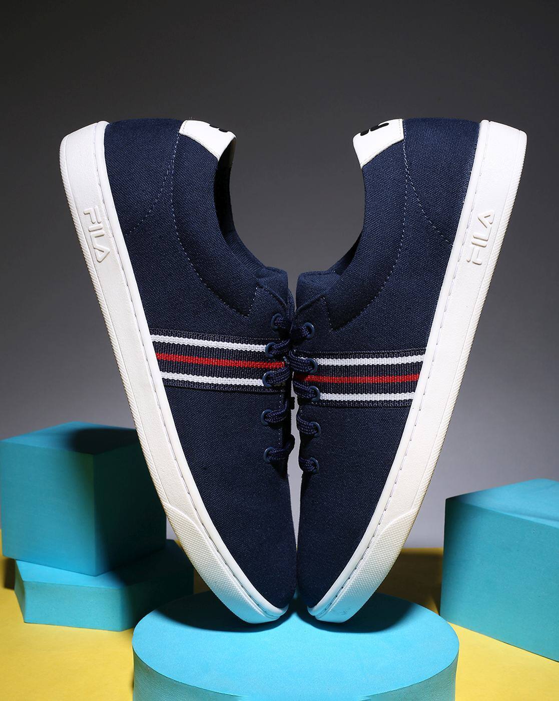 Buy Blue Casual Shoes for Men by FILA Online