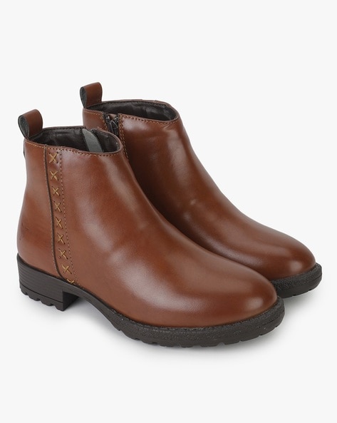 Ansti leather ankle outlet boot