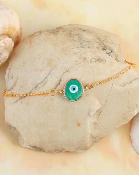 Sterling Silver Mint Green Evil Eye Chain Bracelet, 10 Mm Transparent Green  Murano Glass Beads, Dainty Protection Bracelet for Bad Luck - Etsy