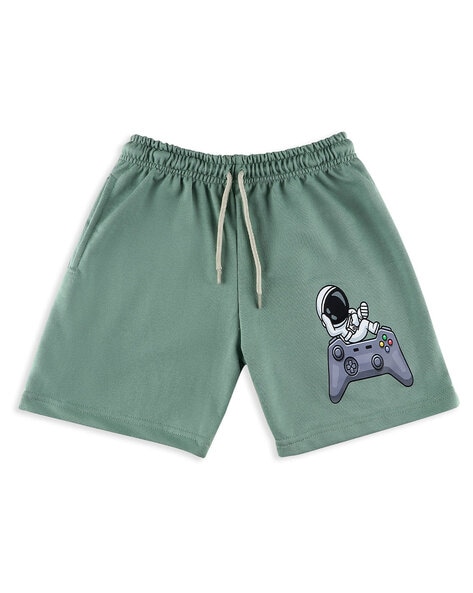 Buy Green Shorts for Boys by NINOS DREAMS Online Ajio