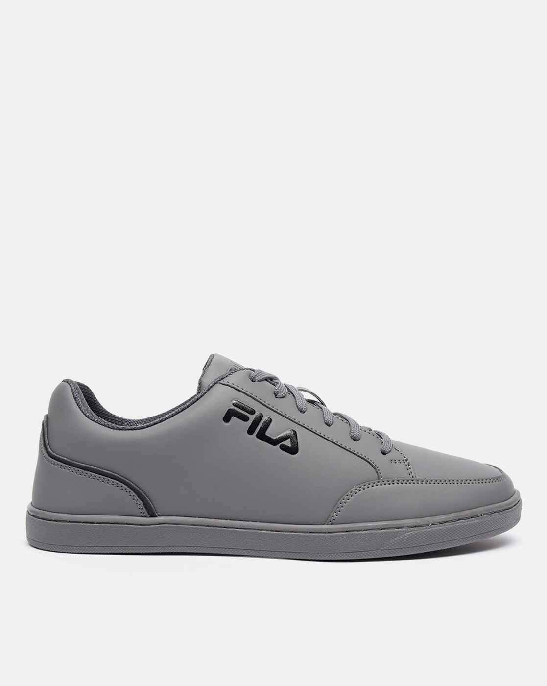 Fila grey 2024 suede shoes