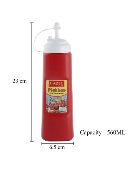 Buy HAZEL Plastic Sauce Bottle Dispenser with Cap