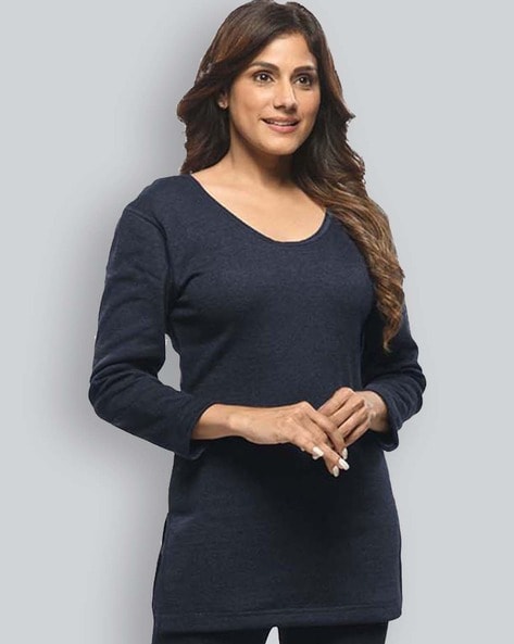 Buy Navy Thermal Wear for Women by LUX INFERNO Online