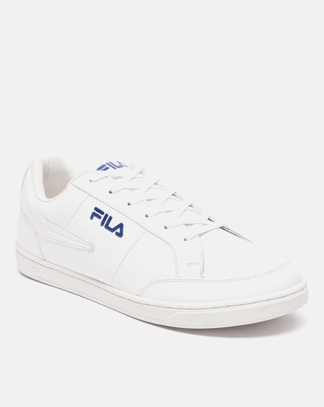 Fila white line shoes new arrivals