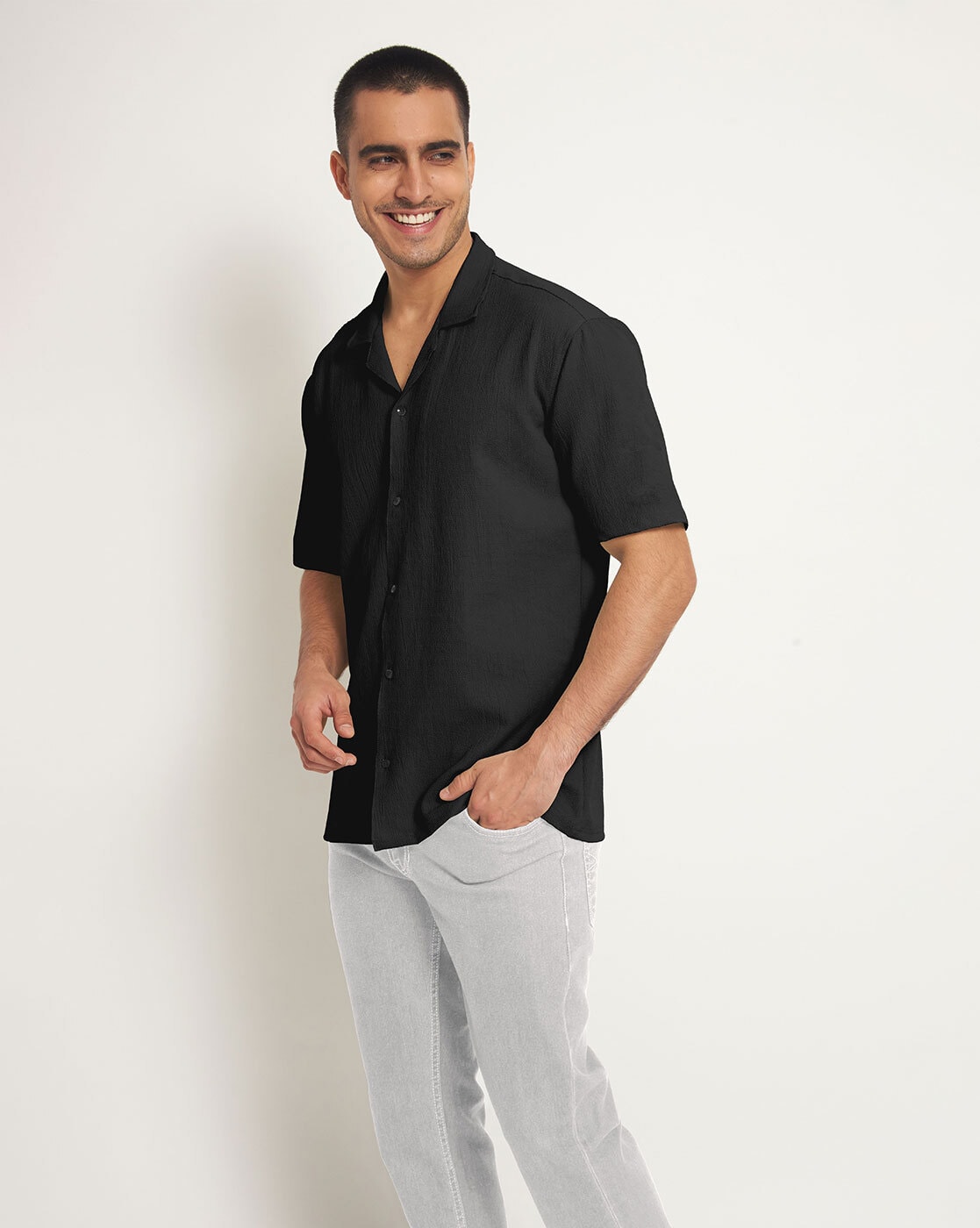 Buy Black Shirts For Men By Urban Buccachi Online | Ajio.Com