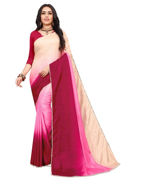 Buy online Pack Of 2 Printed Sarees With Blouse from ethnic wear for Women  by Florence for ₹660 at 80% off | 2024 Limeroad.com