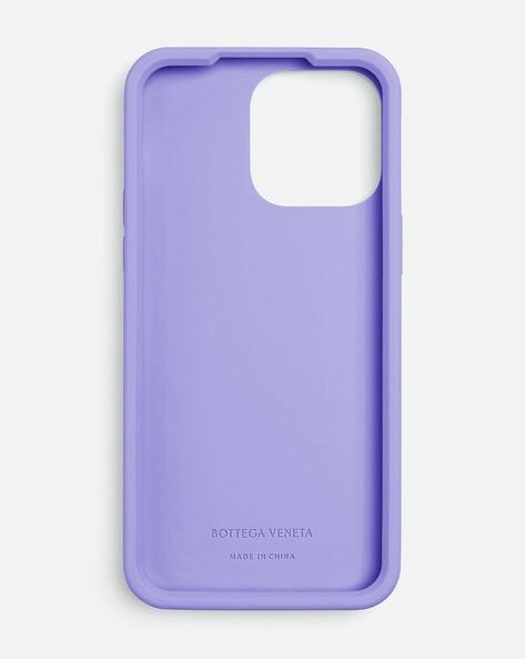 Buy BOTTEGA VENETA iPhone 14 Pro Max Case | Purple Color Men