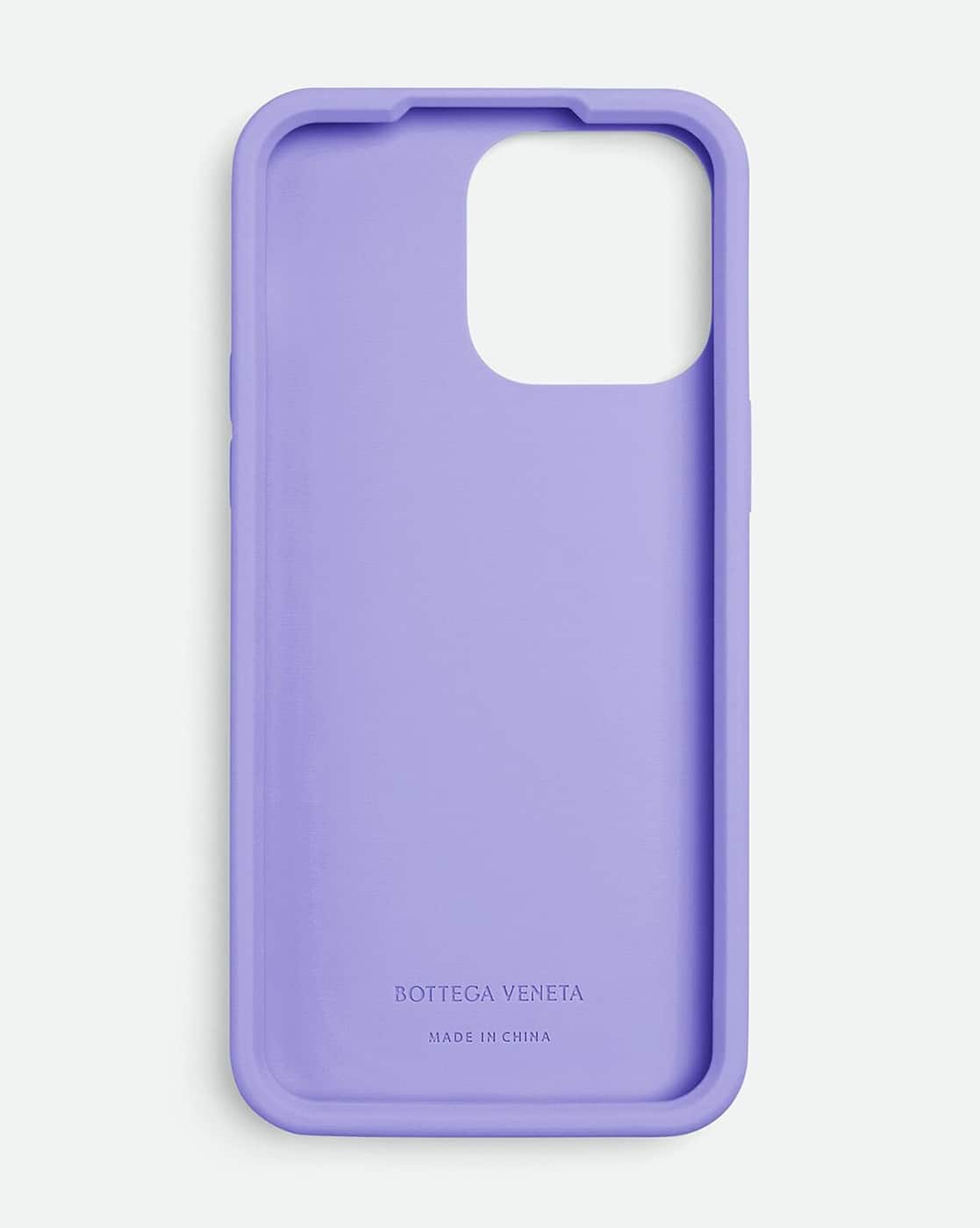 Buy BOTTEGA VENETA iPhone 14 Pro Max Case | Purple Color Men