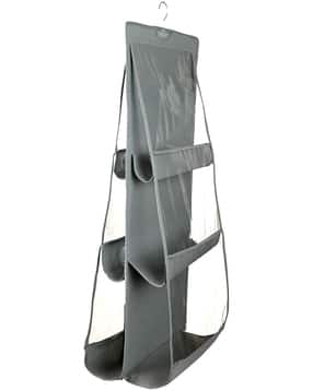 Hanging Handbag Organizer with 6 Compartments