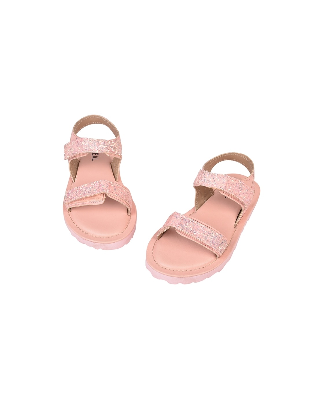 Girl's Pink Ruffled Strap Cat and Jack Sandals Toddler Size 6 NEW! | eBay