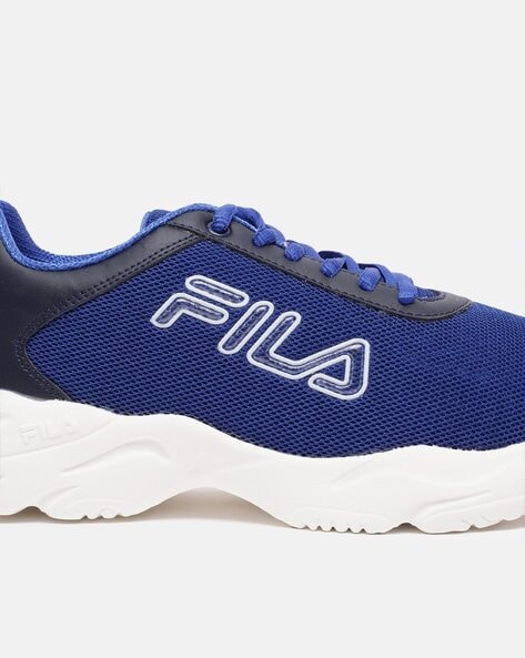 Fila sneakers on sale navy blue