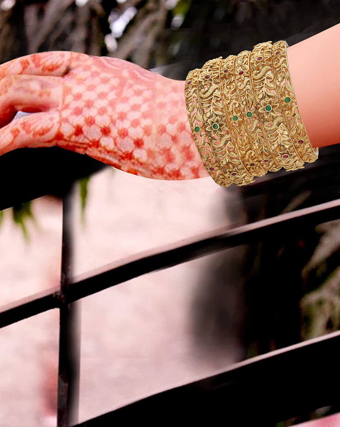 Buy Multicoloured Bracelets & Bangles for Women by MANSIYAORANGE Online |  Ajio.com