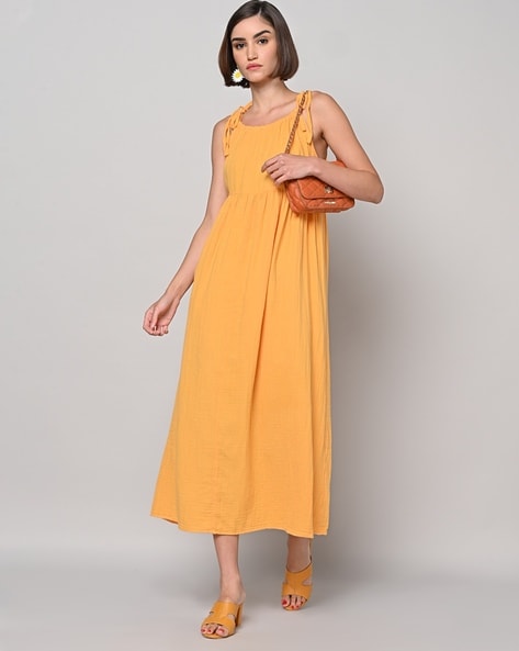 Marks and spencer mustard clearance dress