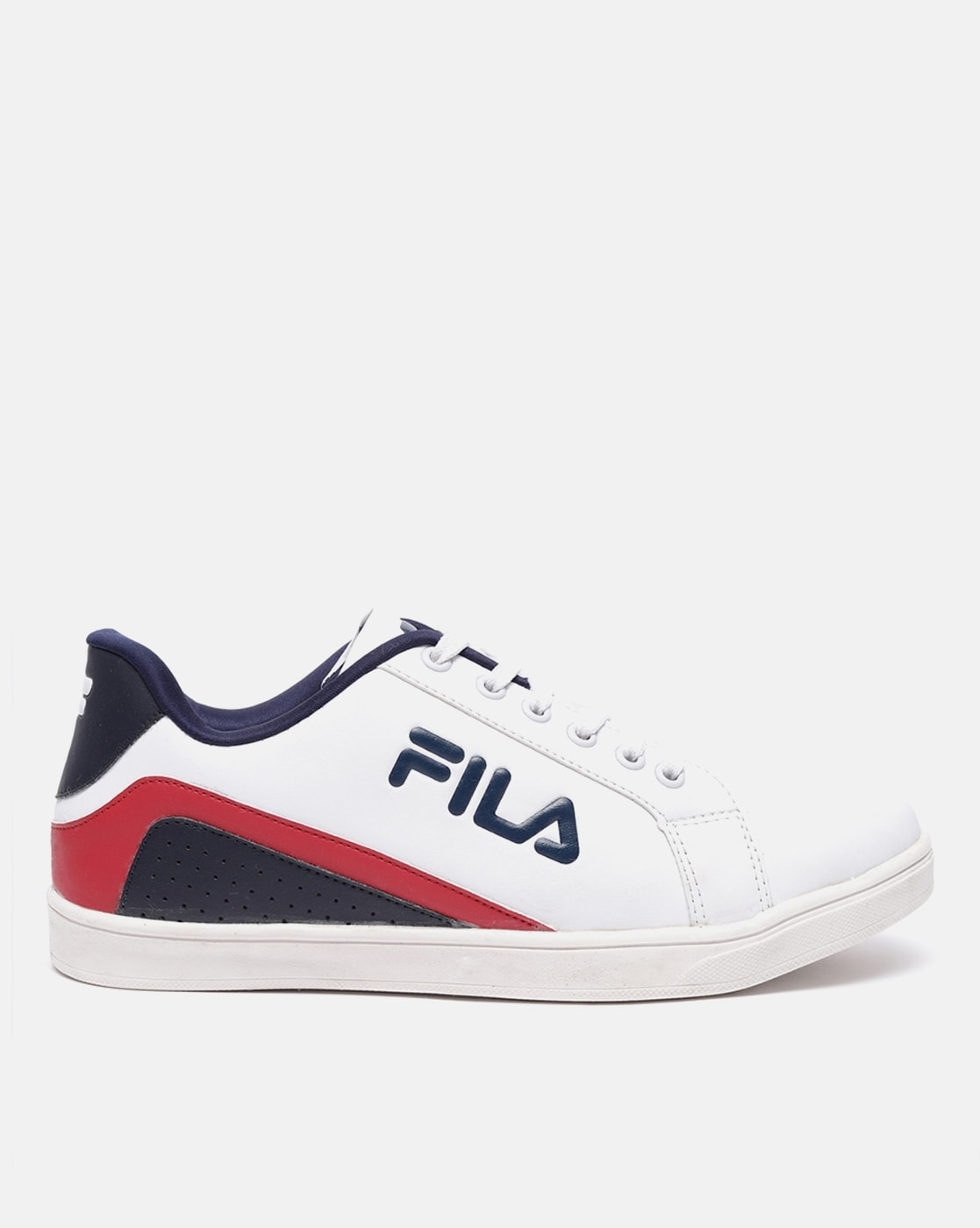 FILA - Men's White PU Outdoor Sports Shoes
