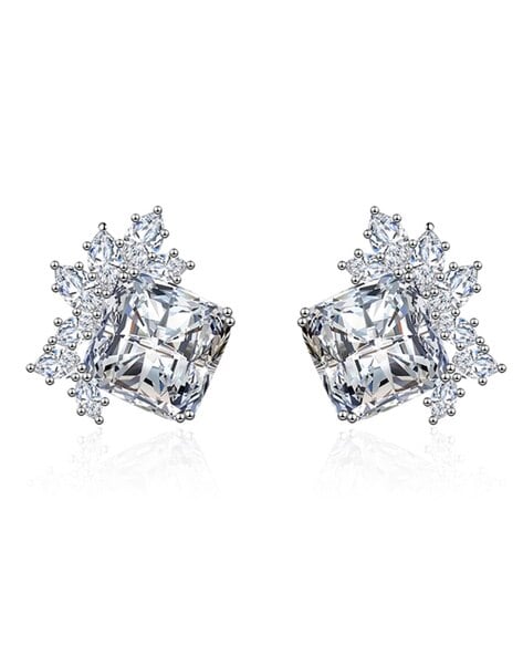 Diamond Halo Stud Earrings Melbourne | Diamond Earrings Australia