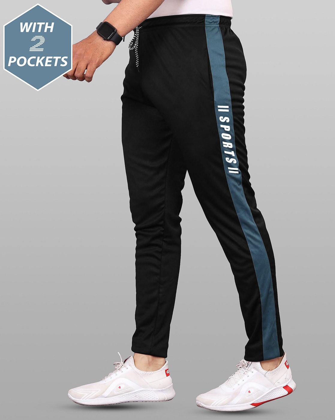 Buy ADIDAS Black Polyester Regular Fit Mens Casual Track Pants  Shoppers  Stop