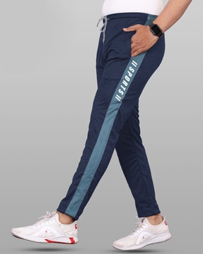 Wholesale Men Track Pants New Style Solid Pants Training Sports Casual  Zipper Pockets Pants From malibabacom
