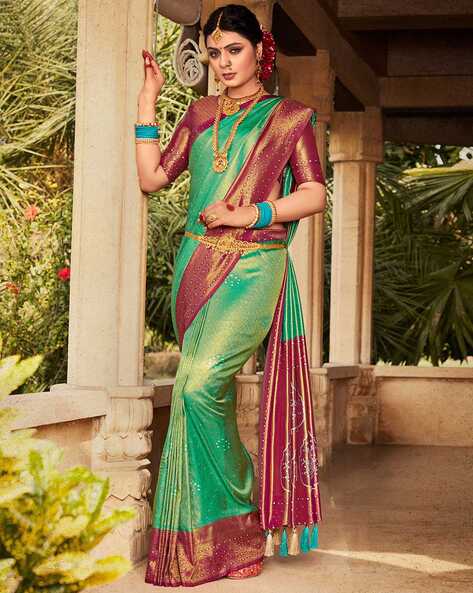 From Celebrities to Fashionistas: Why Banarasi Sarees Are Always in De –  Beatitude