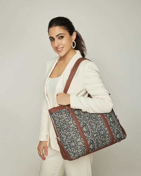 Buy ZOUK Beige Jute Large Messenger Bag Online At Best Price @ Tata CLiQ