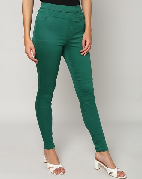 High-Rise Skinny Fit Jeggings