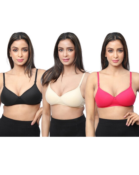 country cart Women T-Shirt Non Padded Bra - Buy country cart Women T-Shirt  Non Padded Bra Online at Best Prices in India
