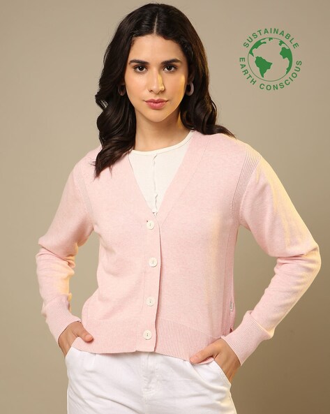 Buy Boutique.93 Women's Oversize Chenille Knit V-Neck Sweater for