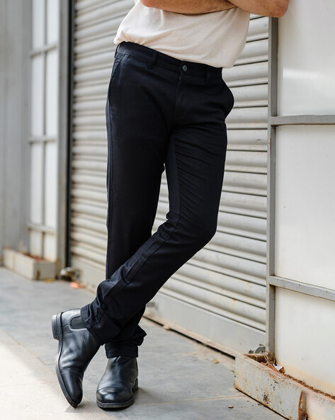 Buy Black Trousers & Pants for Men by Gabardine Online