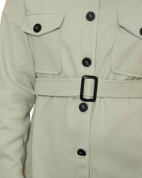 Belted Waist Nly Trend Belted Shacket Belted Shacket Preview