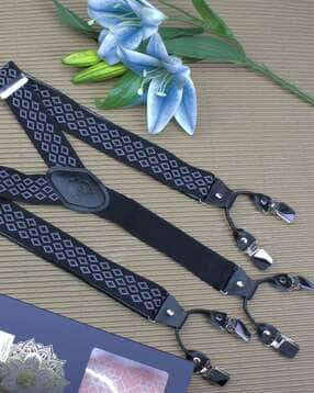 peluche Printed Suspender Belt with 6 Clips-picture-33