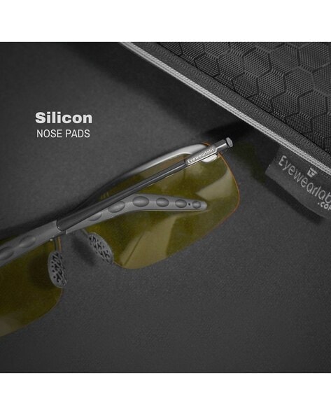 Half-Rim Polarized Sporty Sunglasses
