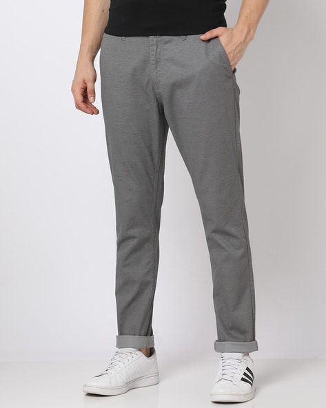 Buy Grey Trousers & Pants for Men by JOHN PLAYERS Online