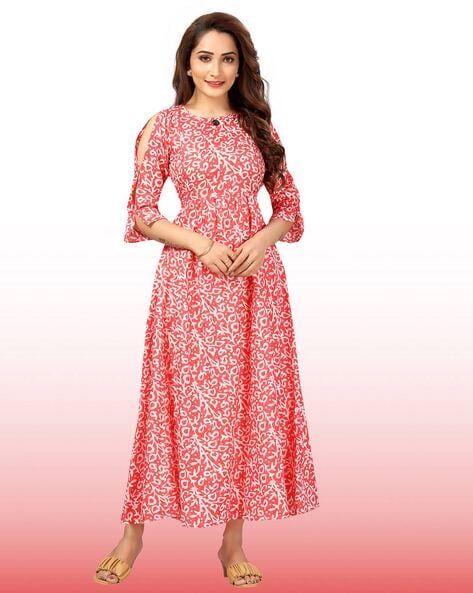 Buy Pink Kurtas & Kurtis for Women by CEE 18 Online