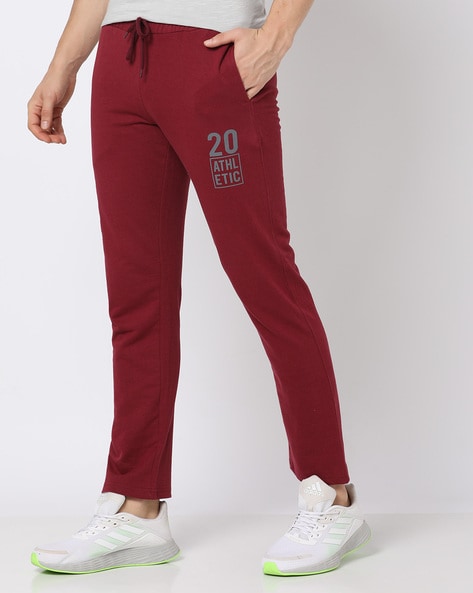 Men's Poly-Spandex Printed Track pants: Versatile Joggers & Casual Trousers  for Winter Loungewear, Activewear, Streetwear,