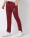 PRINTED TRACKPANT, MAROON, L