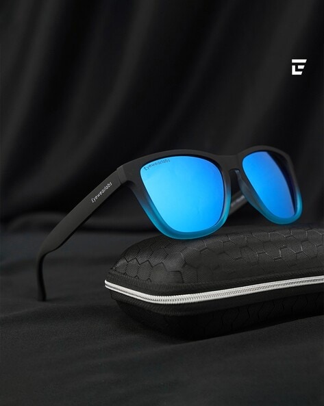 Ray-Ban RB4385 58 Green/Blue & Black Polarized Sunglasses | Sunglass Hut USA