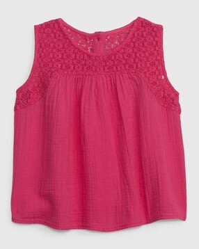 gap kids Crochet Gauze Top-picture-17